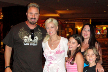 Family and Holly Madison, Vegas