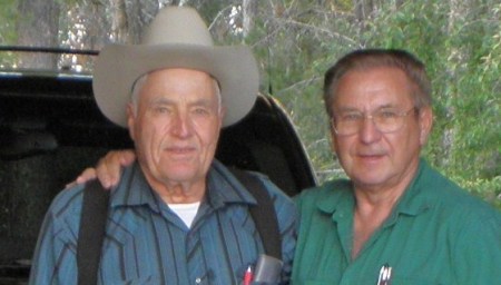 Jerry & Cousin Fred Murray of Lincoln 7/31/09
