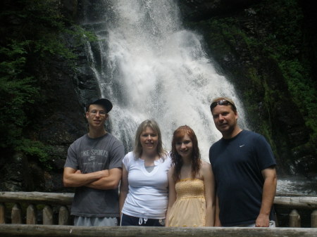 Summer 2009 Bushkill Falls in PA