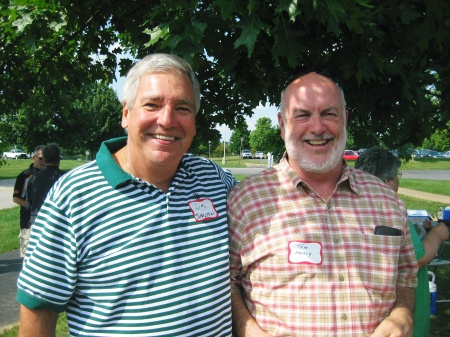 Jim  Shelton and Tom Healy