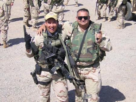 Buddy and I in Iraq 04