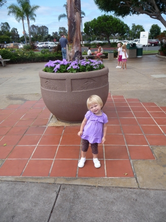 Grandaughter Haley at SeaWorld