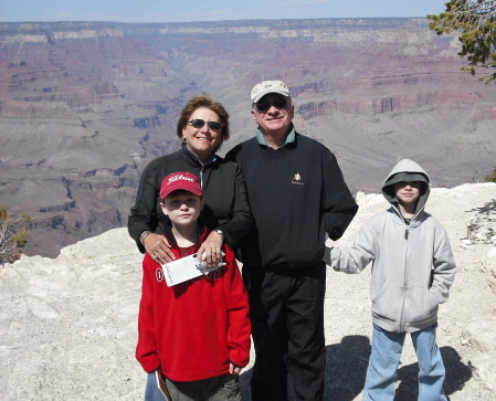 Grand Canyon with the grand kids