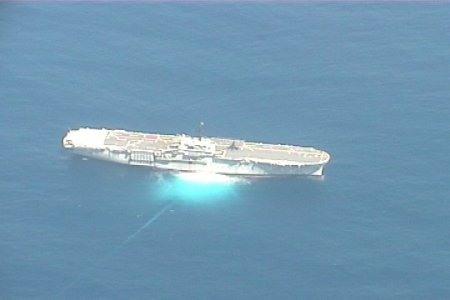 sunk as target  6 june 2002