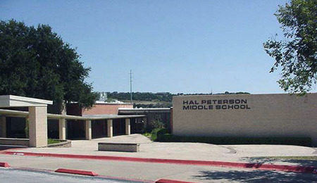 Peterson Junior High School Logo Photo Album