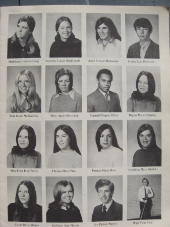 From the 1971 yearbook