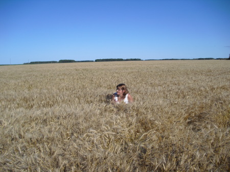 Out Standing in a wheat field