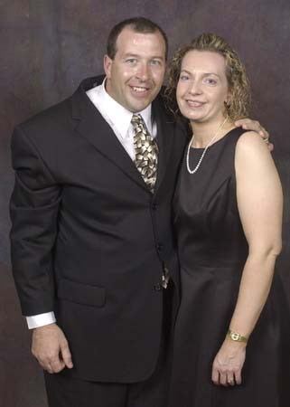 My wife & I at an Awards banquet