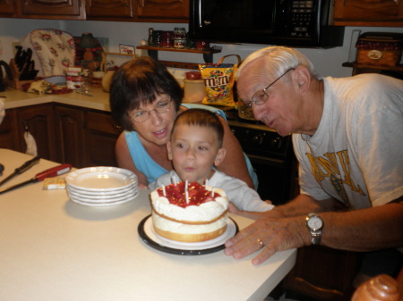Grandson, Allen's 5th Birthday