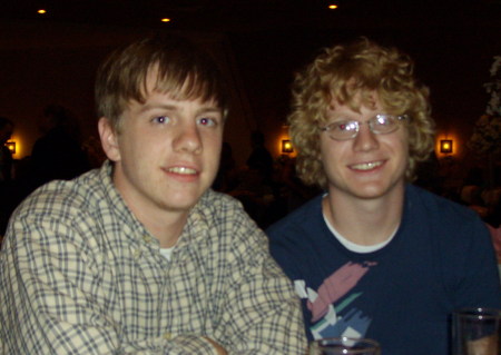 My two sons, Eric and Tyler