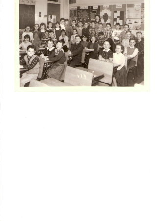 1957-58 Grade 4 Mrs Downward