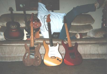 Me and some guitars