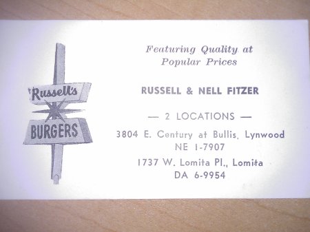 Russell's Burgers