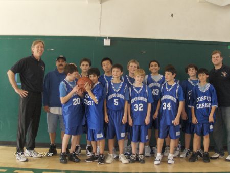 Corpus Christi 7th Grade Basketball Team