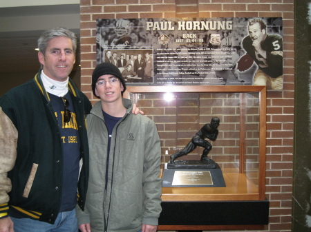 Paul Hornungs 1956 Heisman Trophy