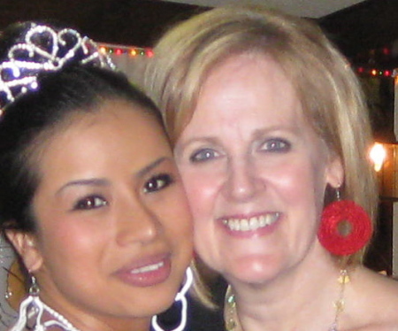 My daughter in law and I at wedding in Vietnam