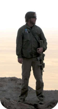 Jim on Patrol in Afghanistan
