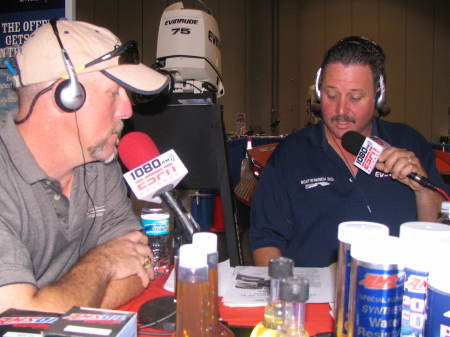 On the air at the 2009 CFBS