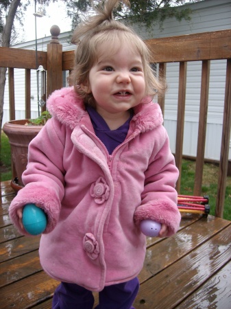 Easter egg hunt! Apr. 2009