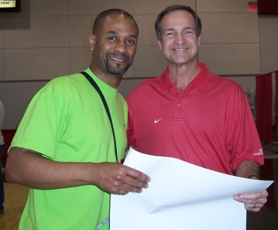 T and coach Lon Kruger