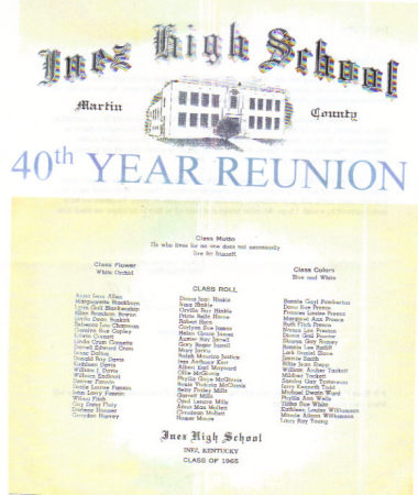 Graduating Class of 1965