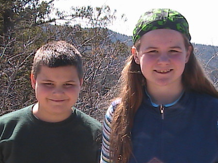 My kids at Spring Break N.M.