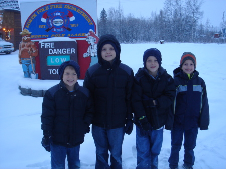 The Boys at the North Pole, Alaska