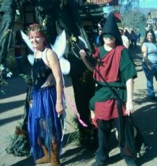 me and Cole at the Faire