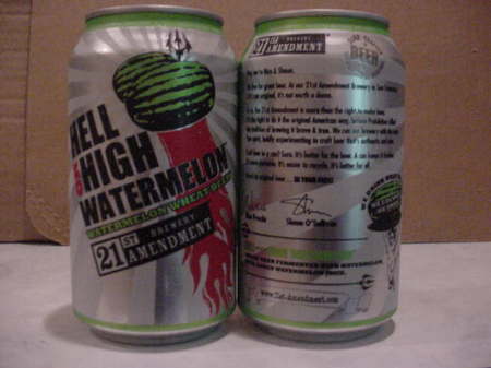Hell or High Watermelon Wheat Beer