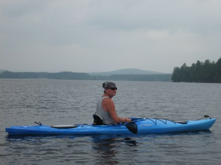 Just chillin in the kayak