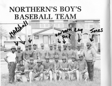 Northern High School Baseball Team