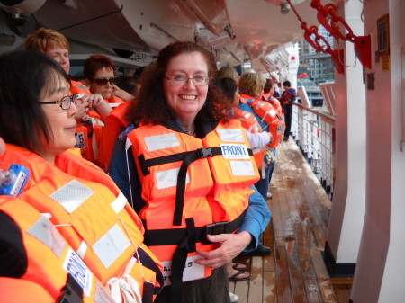 Safety Drill on Zuiderdam