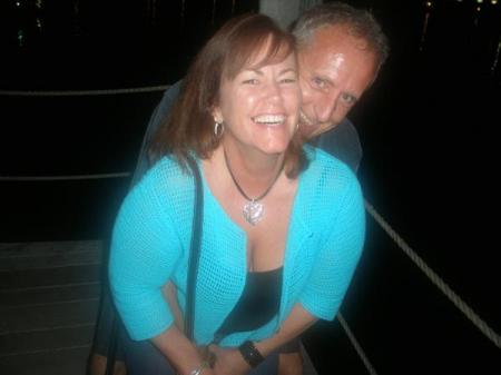 Dave and I being silly at Seacrets, OC