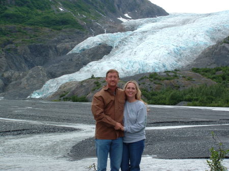 Barry and me in Alaska