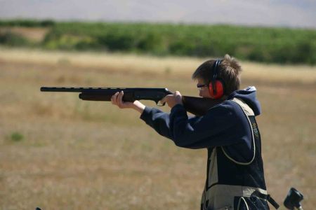 Ben - trap shooting 2004