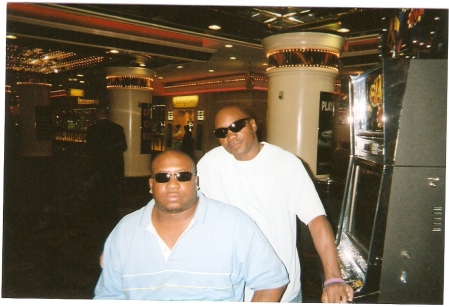Derrick and Ben in Vegas