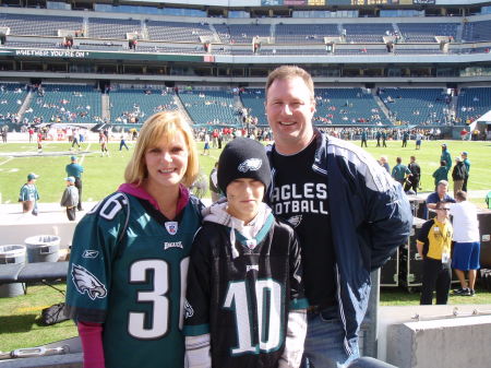 Eagles game 10/11/09