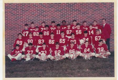 Marrs Football Team Fall 1970 (HS Class 1974)