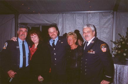 Firemen from NYC who worked 9-11