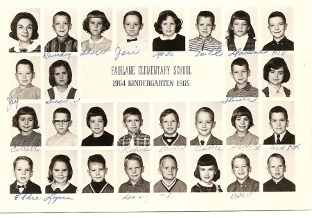 Fairlane 1964-65 Kindergarten