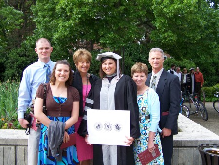 Daughter, wife, youngest and his wife