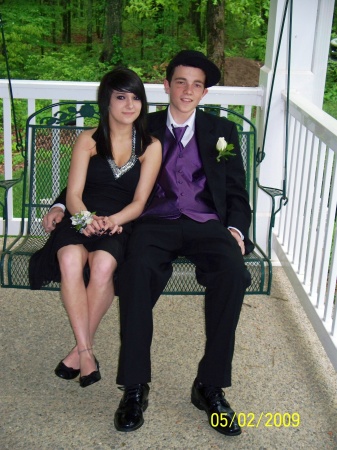 Justin & Mary(girlfriend) prom night