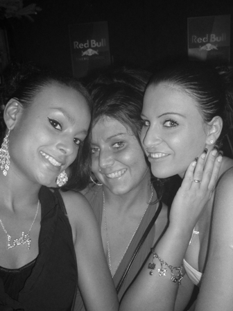 Me and my girls Dagy and Natali