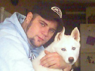Son Bill and his dog