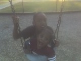 my boys at the park