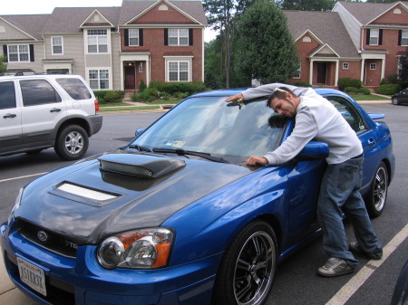 Love, a young man and his car