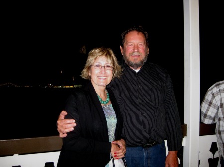 Me and Norm on a dinner cruise!