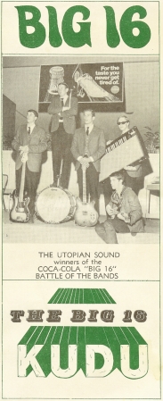 BIG 16 KUDU and The Utopian Sound April 1967