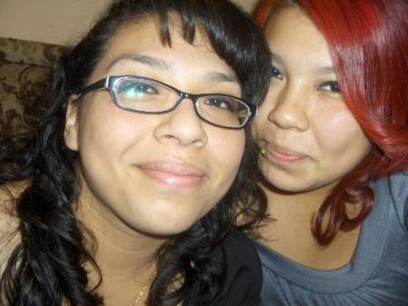 Me and my sister Vero