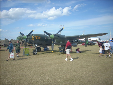 P-38J Lightning at EAA 2009.
